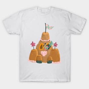 Little Hermit Crab in his Sea Castle T-Shirt